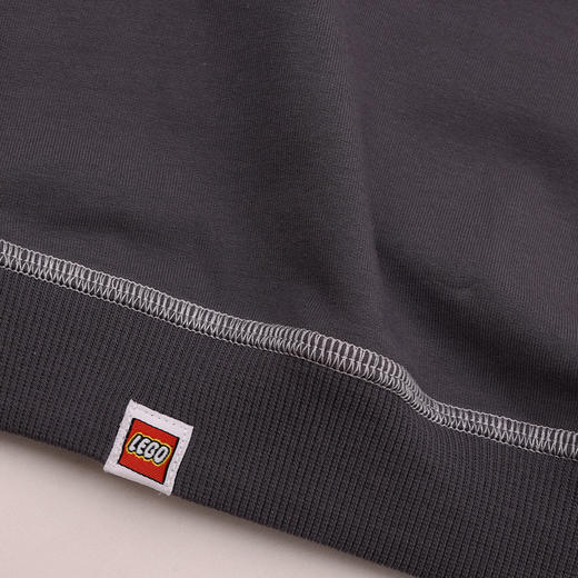 棉果果× LEGO男童春秋卫衣内搭纯棉小线圈圆领套头卫衣L112180226177 商品图1