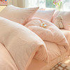 230克雕花牛奶绒四件套  双拼法莱绒珊瑚绒防静电加厚套件 商品缩略图10