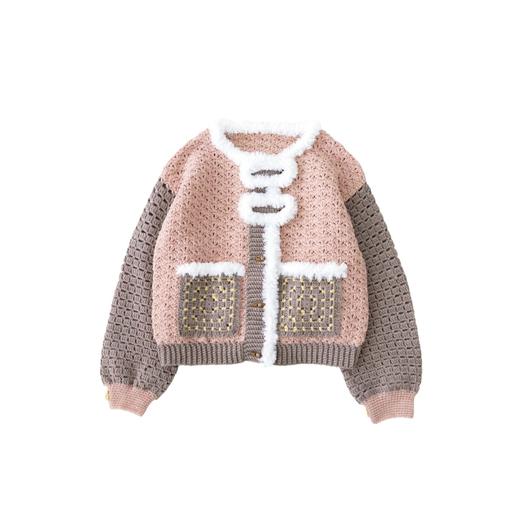 苏苏姐家弥谷外套手工DIY编织毛衣羊毛开衫钩针毛线团衣服材料包 商品图4