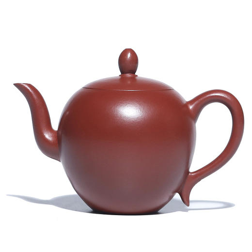 宜兴紫砂壶丨美人肩 原矿朱泥大红袍 190ml 礼盒证书配手提袋 送礼自用收藏美器 一壶百搭 商品图5