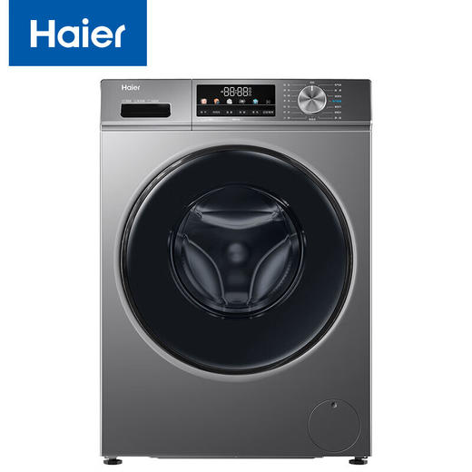 海尔（Haier）初色全自动滚筒洗衣机10KG 超薄 冲浪洗 一级能效 EG100MATE29S 商品图0