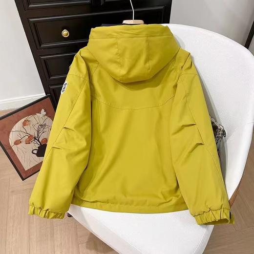 F010429连帽新款加绒保暖休闲羊羔毛派克服外套休闲服 商品图4