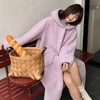 2025秋冬新款羊羔绒家居服大睡袍 带帽子宽松加厚保暖治愈系可外穿 商品缩略图4