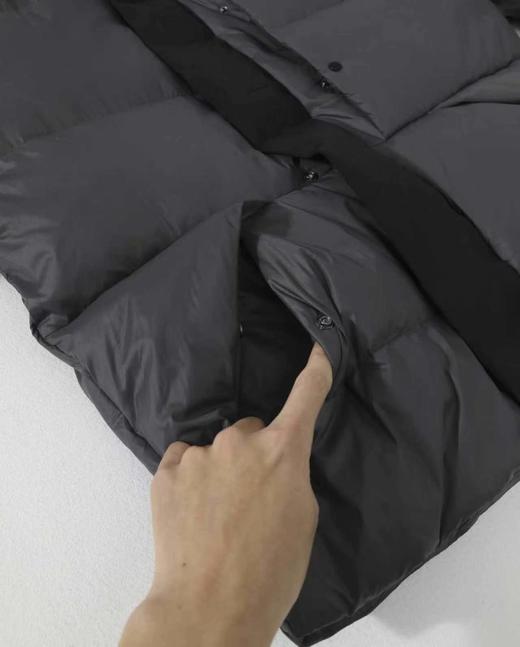 F010408黑武士三色短款羽绒服浮雕门禁羽绒服面包服 商品图13