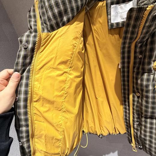 NC立领格子撞色口袋羽绒短外套50915 冬季 030234540132 商品图3