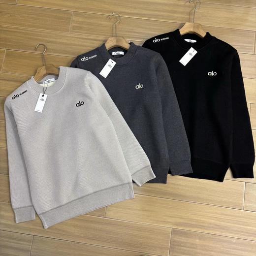 F010419秋冬新款一体绒柔软细腻针织毛衣针织衫 商品图0