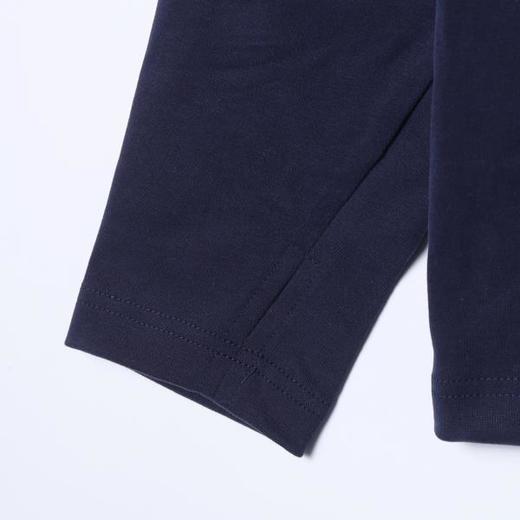 T5101SDSA男士秋冬新款痞帅男装简约纯色按扣立领长袖T恤百搭简约舒适 商品图4