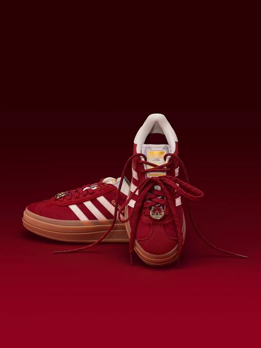 阿迪三叶草马年限定厚底 gazelle 商品图1