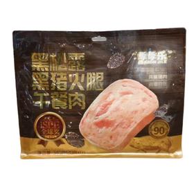 季季乐 黑松露黑猪火腿午餐肉 340g/袋