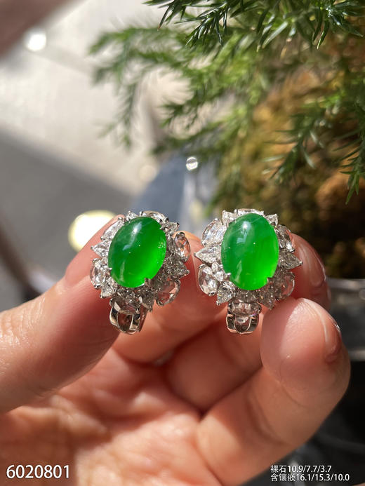 蛋面耳钉【6020801】具体价格微信咨询 商品图5