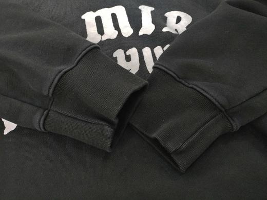 中性款做旧纯棉毛圈印花连帽卫衣he 商品图2