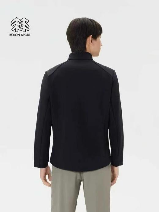 F010428防风防泼水加绒底衬复合立领软壳夹克外套 商品图4
