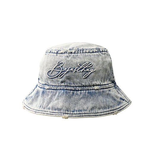 BJHG不计后果牛仔渔夫帽子男大头围潮牌休闲刺绣高街百搭情侣帽子 商品图0