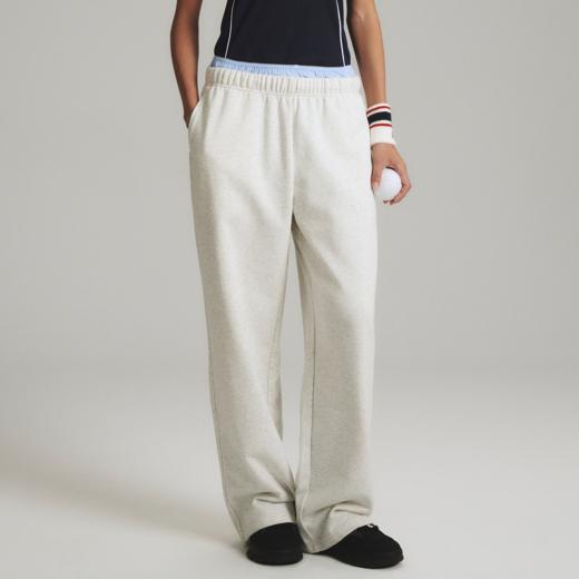 GOODBAI PALOMOVE 春夏新款时尚刺绣直筒休闲运动长裤男女同款 商品图0