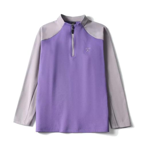 美式户外运动秋冬迪桑双面底抓绒半拉链长袖男女亲肤登山跑步骑行 商品图4