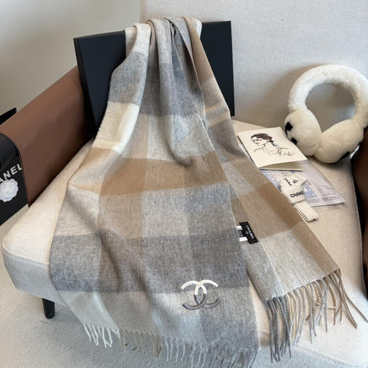 秋冬特惠💰260 香奈儿新款男女围巾 商品图0