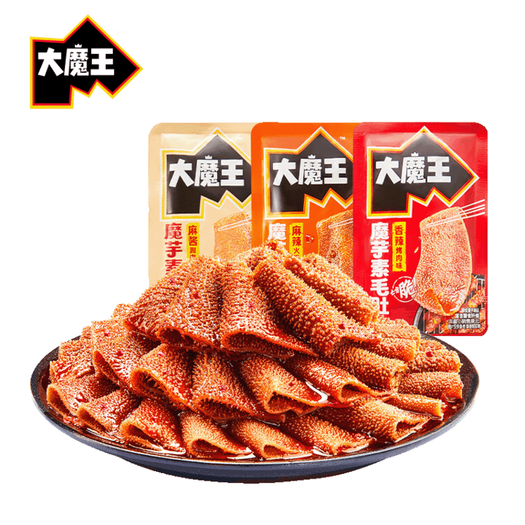 盐津铺子 大魔王 魔芋素毛肚 18g/袋