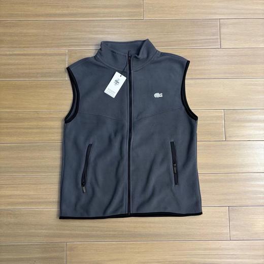 F010424秋冬新款立领拉链保暖休闲摇粒绒马甲 商品图5