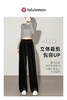 一包2条装！ulu2025冬款双面金丝绒阔腿裤！ 商品缩略图4