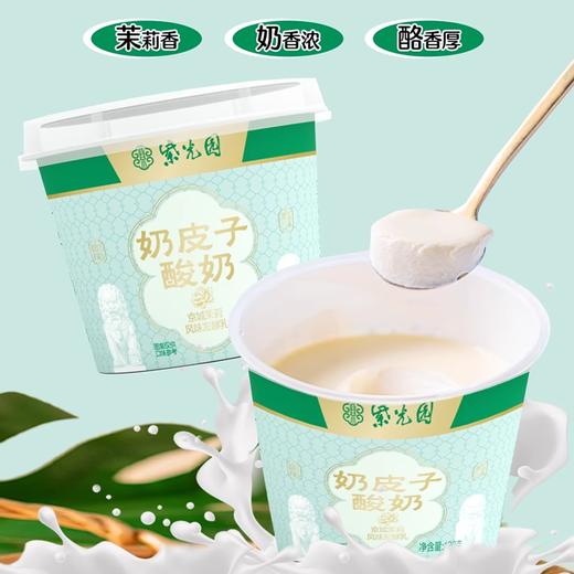 【北京紫光园奶皮子酸奶】风味发酵乳，乳酪一样的酸奶，牛奶乳制品即食礼盒 商品图1