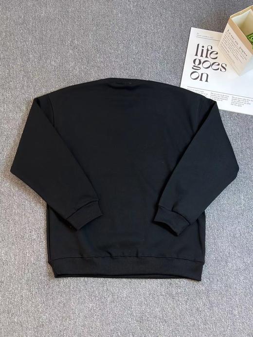 F010440高克重万针刺绣休闲圆领加绒套头卫衣 商品图5