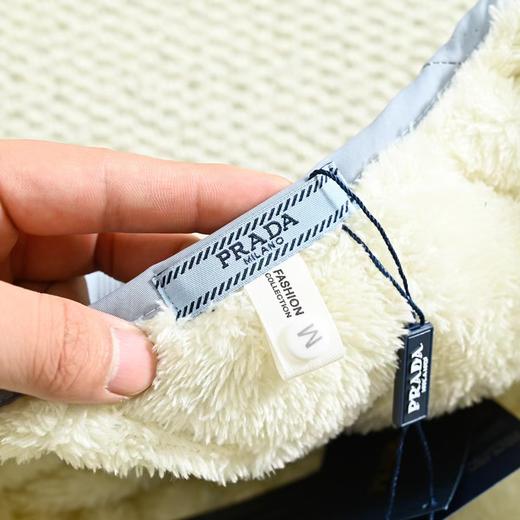 F010437三角铁标加绒暗扣开衫外套圆领北极绒开衫 商品图14