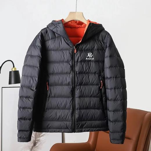 F010431冬季新款连帽排骨型保暖羽绒服夹克 商品图4