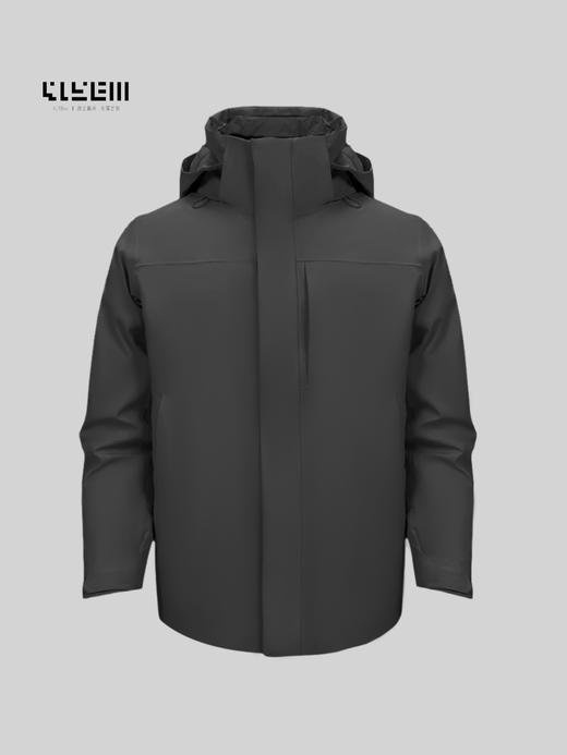 4158m  山影轻户外三合一冲锋衣 秋冬羽绒摇粒绒可拆卸内胆防水户外上衣 商品图5