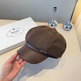 秋冬特惠💰170 普拉达新款鸭舌画家帽，秋冬款，头围57cm