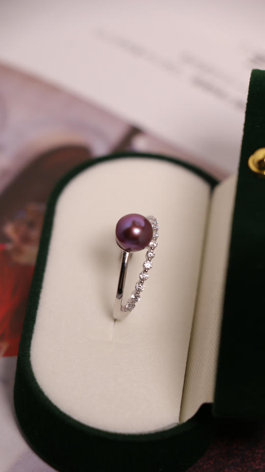 戒指合集 925银 ji光 近圆 微微瑕 商品图6