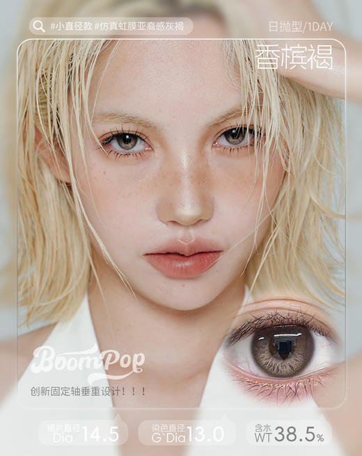 SHADOW HAZEL 香槟褐【日抛】 商品图0