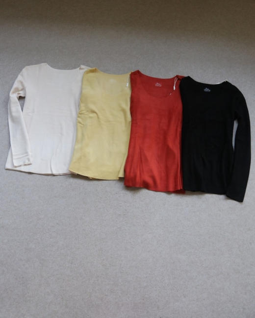 You Need 请拿好 哈！妞子滴 HF 双面德绒 常规款 贴身 秋衣 4色入 商品图0