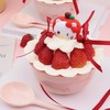 【KT猫 lucky草莓碗】HelloKitty草莓碗蛋糕，是少女心的专属浪漫。粉嫩的瓷碗、可爱的Kitty装饰，搭配酸甜的草莓和柔软的奶油，每一口都是甜蜜的暴击(深圳幸福西饼)| 幸福西饼 商品缩略图0