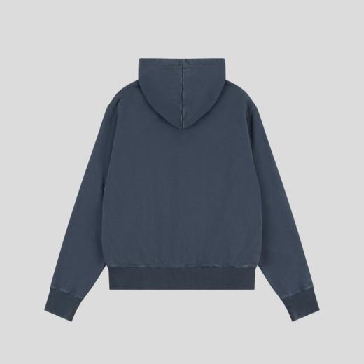 GOODBAI 新款黑白组合logo个性休闲宽松连帽拉链卫衣外套男女同款 商品图4