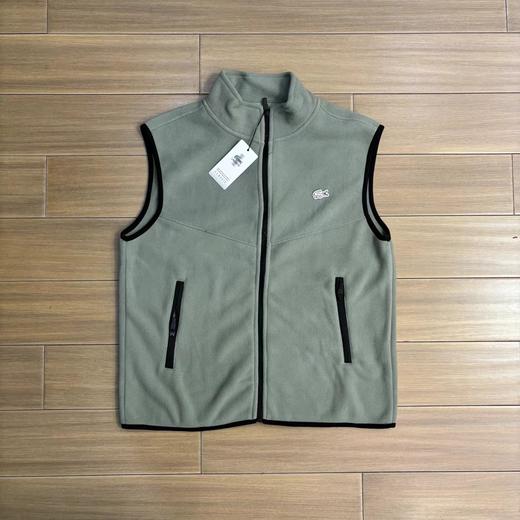 F010424秋冬新款立领拉链保暖休闲摇粒绒马甲 商品图3