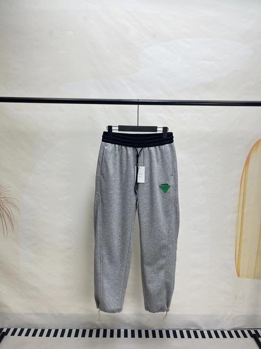 F010414冬季加绒新款拼色三角标系列休闲长裤阔腿卫裤 商品图7