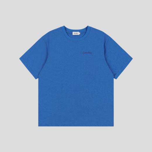 GOODBAI 新款oversize城市系列撞色印花圆领短袖T恤男女同款 商品图3