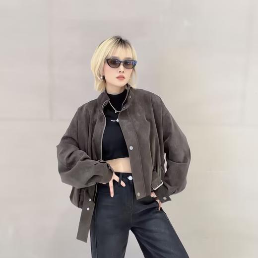 NC立领夹棉个性皮外套51103（咖啡）冬季 254011740321 商品图0