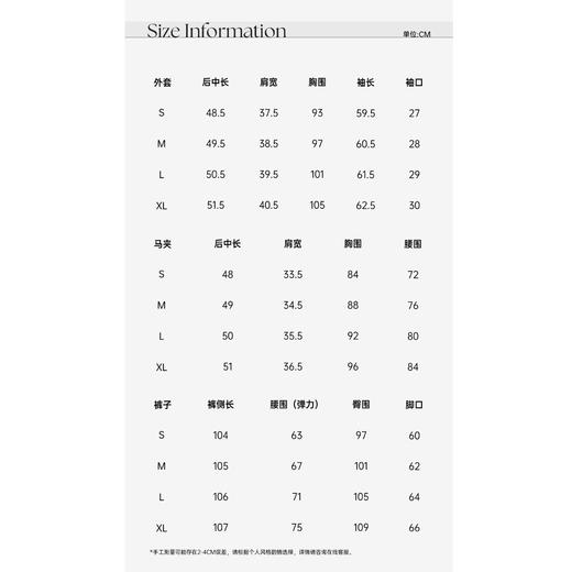 余潇潇【泰晤士蓝调】立体花边拼接圆领珠片小香外套&马夹&直筒裤 商品图1
