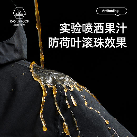 百媚生 运动户外冲锋衣女男秋冬季防风夹棉保暖软壳登山旅行服棉衣外套96891 商品图2