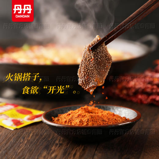 丹丹香辣蘸料100g袋装香辣辣椒面干碟火锅串串烧烤烤肉辣椒蘸料 商品图7