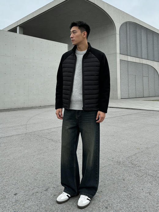 男款石墨烯羊毛排骨棉服内胆 商品图5