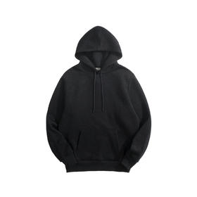 男款宽松提花连帽卫衣he010