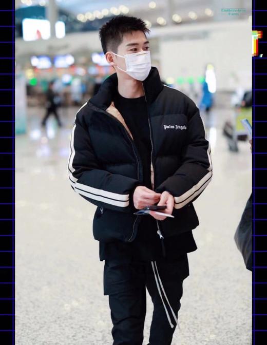 F010413联名徽标彩条刺绣logo羽绒服外套 商品图13