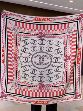 秋冬特惠💰420 香奈儿围巾 秋冬高级成衣系列～【双面同色丝绒披肩】