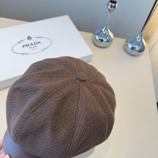 秋冬特惠💰170 普拉达新款鸭舌画家帽，秋冬款，头围57cm 商品图5