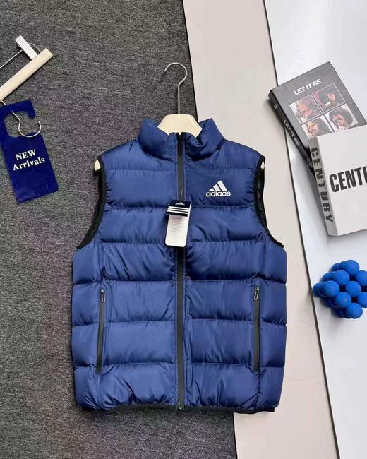 F010415秋冬新品叠穿排骨羽绒棉马甲无袖外套 商品图6