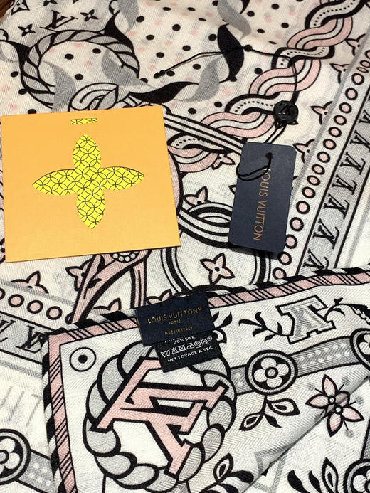 秋冬特惠💰450 LV围巾 LV x TM 披肩【丝绒双面同色披肩】 商品图5
