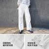 商场同款|森马休闲裤女春季拼接格纹抽绳阔腿裤肌理2026新款长裤 商品缩略图2