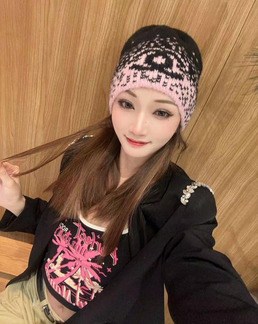 秋冬特惠💰160 香奈儿秋冬网红时尚博主推荐款毛线帽 商品图1
